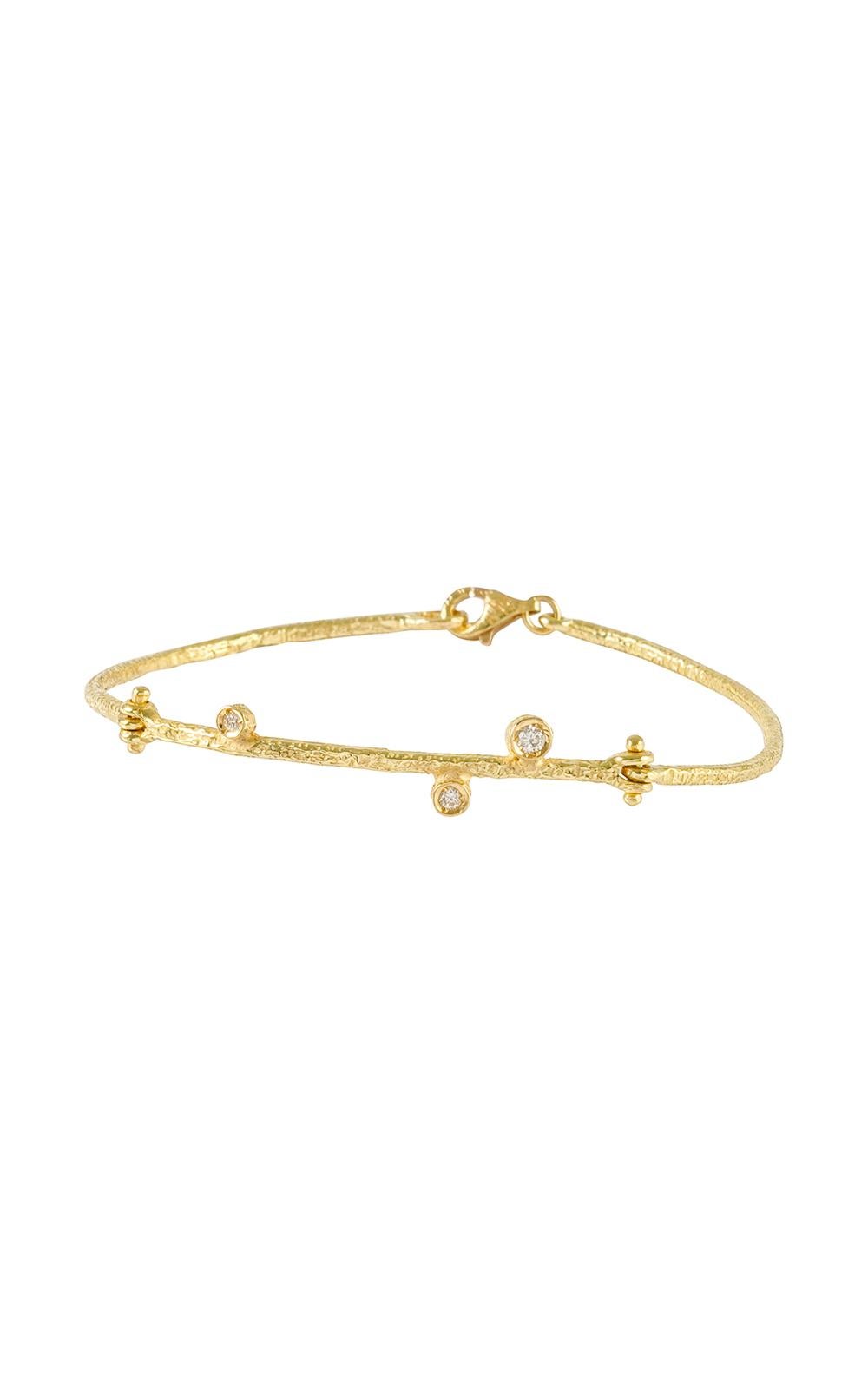 Contemporain Bracelet Sacchi CRUMBLES en or jaune 18 carats et diamants en vente