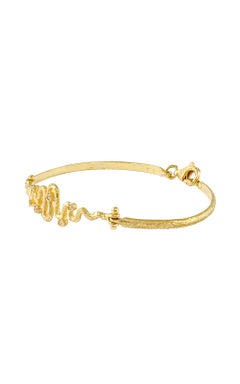 Pulsera Sacchi "Serpenti" Diamantes Oro Amarillo 18 Kilates