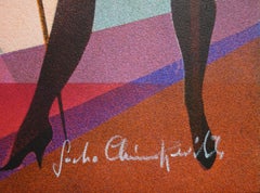 New Orleans : Jazz, Hot Swing - Original handsigned lithograph - 275ex