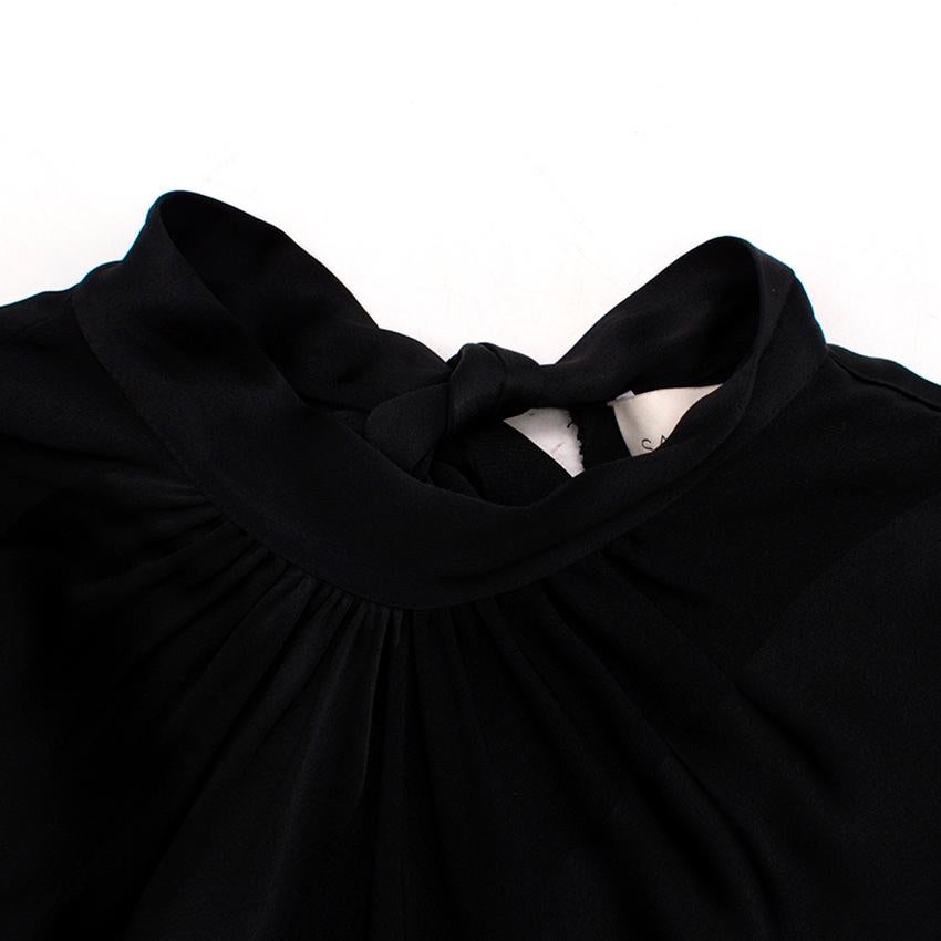 Women's Sachin & Babi black silk gown US 6 For Sale