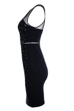 Sachin + Babi, patched black mini dress