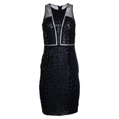 Sachin + Babi, patched black mini dress