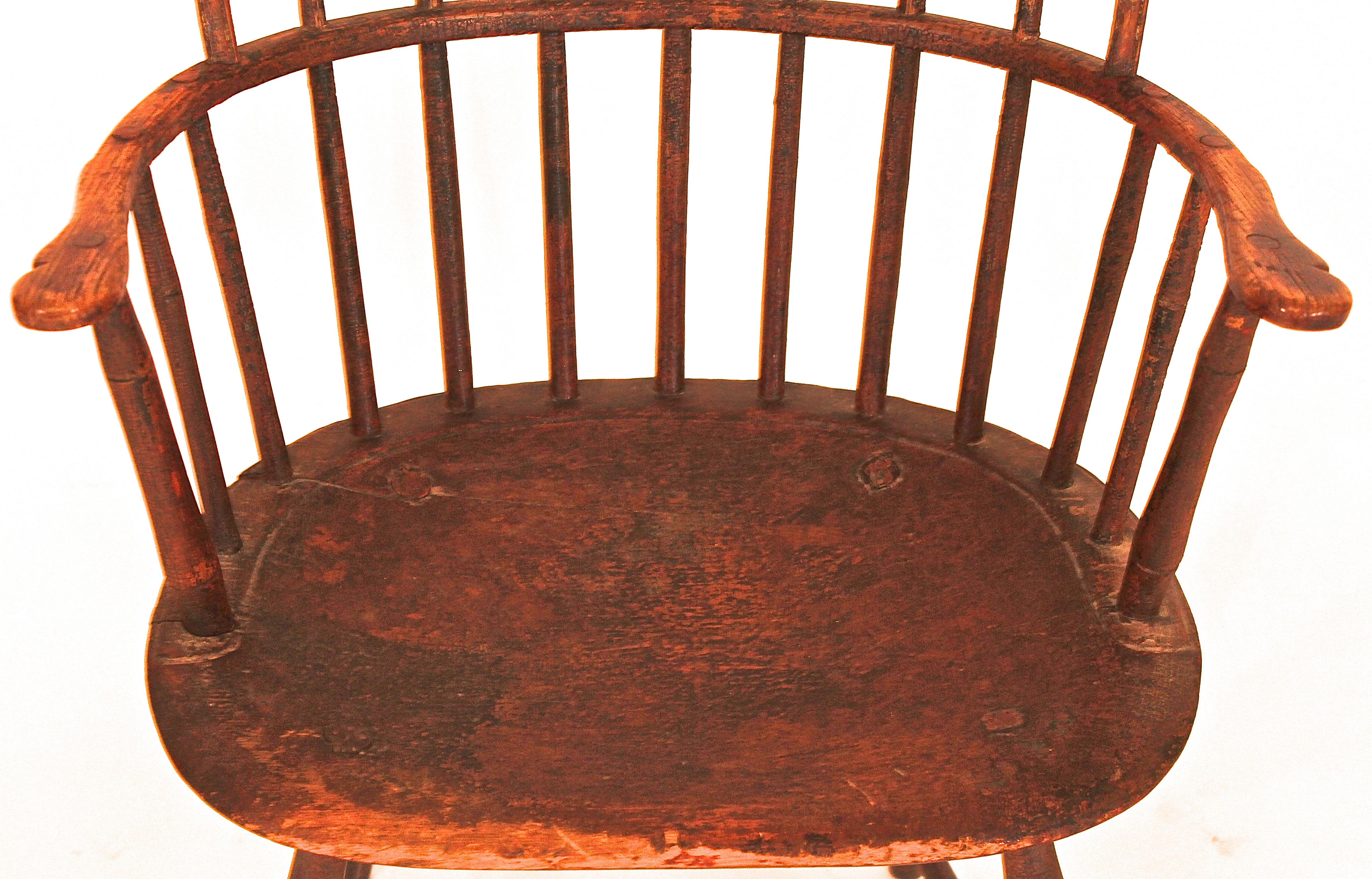 sack back windsor chair