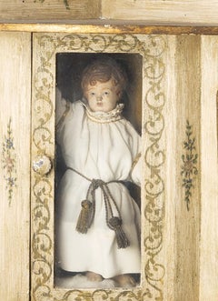 Sacred Art - Infant Jesus in a wall niche - 18th Century