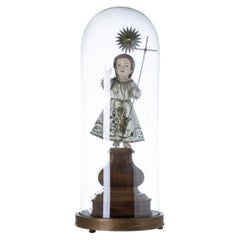Sacred Art - Infant Jesus with a crucifix - 18th Century