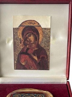 Sacred Art - Lorenzo Iron - Painting on Murano Glass