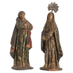Art sacré - Notre-Dame et saint Jean - XVIIIe siècle