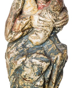 Sacred Art - Our Lady with the Child Jesus - 17th Century
