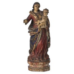 Sacred Art - Our Lady with the Child Jesus - 18th Century