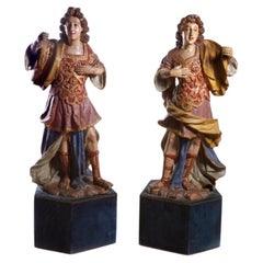 Sacred Art - Pair of seraphim - 18th century