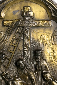 Sacred Art - Plaque 'Descent from the Cross'