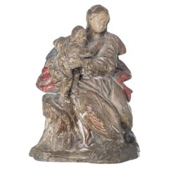 Sacred Art - Saint Anne with Child - 18th Century