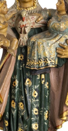 Arte sacra - Sant'Anna con la Madonna e Gesù Bambino - XVIII secolo
