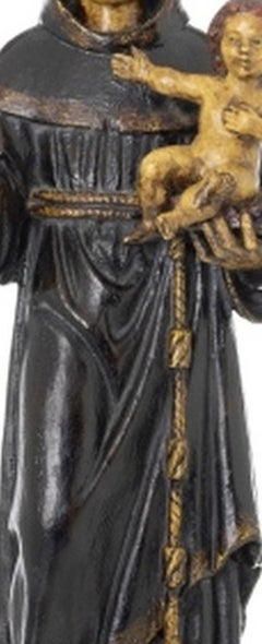 Sacred Art - Saint Anthony with the Child Jesus - 18th Century