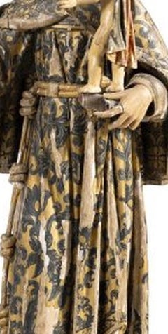 Sakrale Kunst – Der heilige Antonius mit dem Jesuskind – 18. Jahrhundert