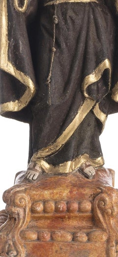 Sacred Art - Saint Anthony with the Child Jesus - 18th Century