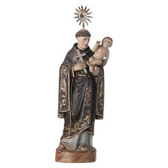 Art sacré - Saint Antoine avec l'Enfant Jésus