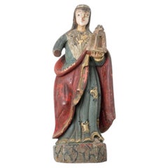 Kirchenkunst – Heilige Barbara – 18. Jahrhundert
