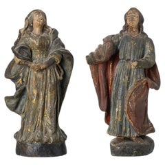 Sacred Art - Saint John the Evangelist and Saint Mary Magdalene - 18th Century