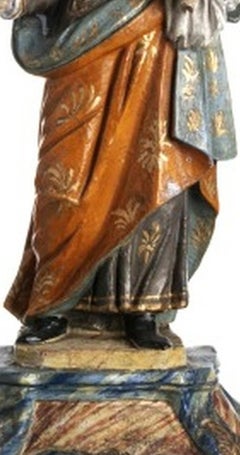 Sacred Art - Saint Joseph with the Child Jesus - 18th Century