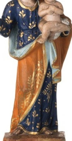 Sacred Art - Saint Joseph with the Child Jesus - 19th Century