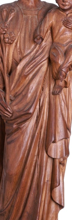 Sacred Art - Saint Joseph with the Child Jesus - Master Lopes
