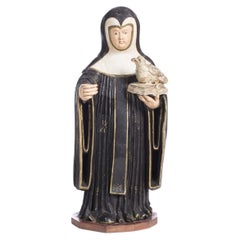 Sacred Art - Saint Scholastica - 17th Century