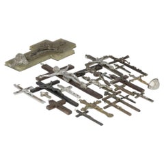 Sacred Art - Set of twenty-three crucifixes