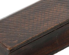 Arte sacra - Scatola per rosari in legno - XIX secolo