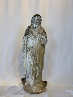 Sacred Heart of Jesus Terracotta Statue