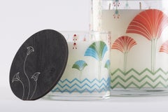 Vela de vidrio Loto Sagrado - 2 aromas / Grande