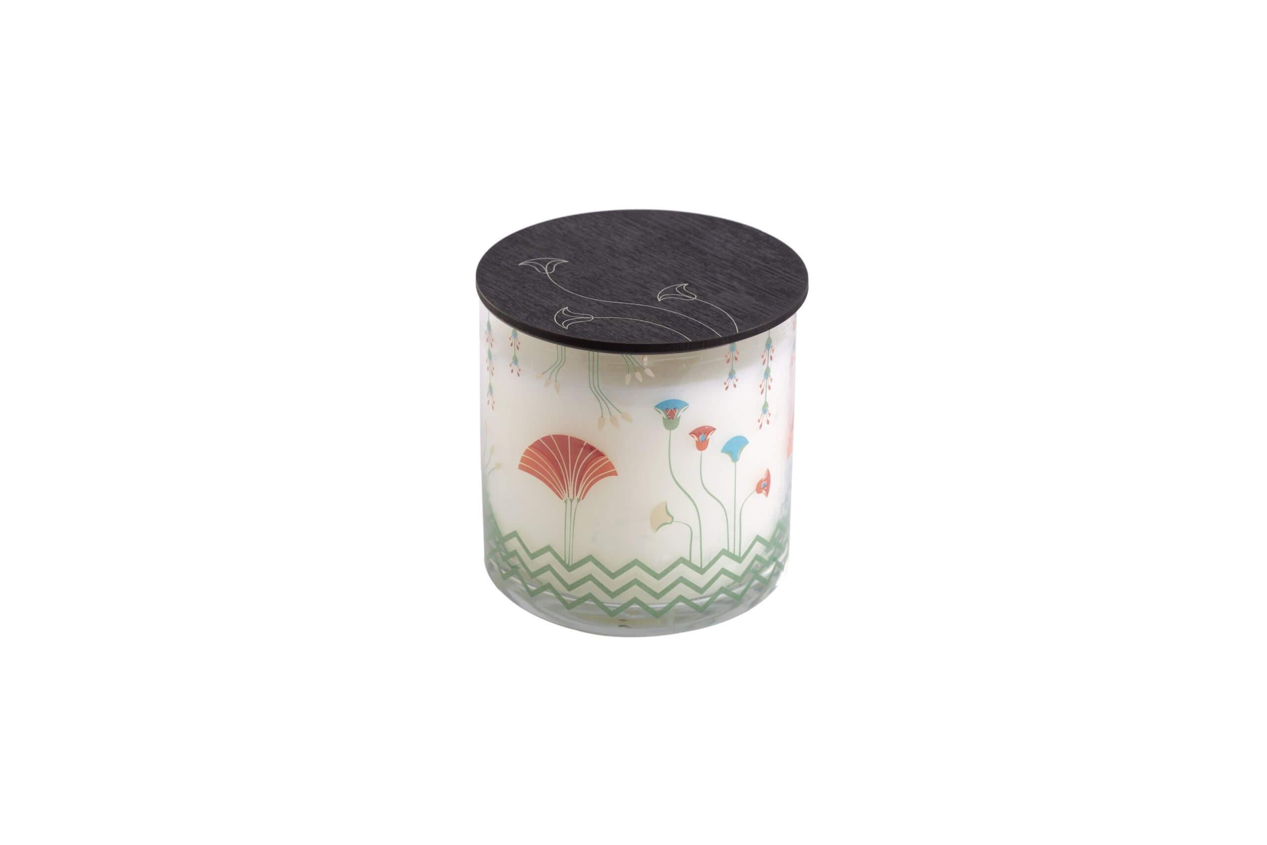 Vela de vidrio Loto Sagrado - 2 aromas / Pequeña en venta 2