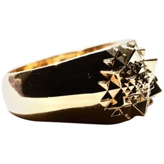 Unisex 18K Gold Sacred Signet Ring by John Brevard