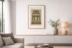 Sacred Splendor of the Reiche Kapelle Munich – Antique Chromolithograph, 1874