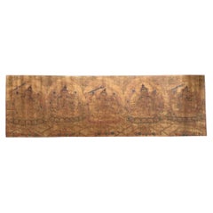 Sacred Tibetan Thangka Painting - Five Manifestations of Manjushri, Sakya School