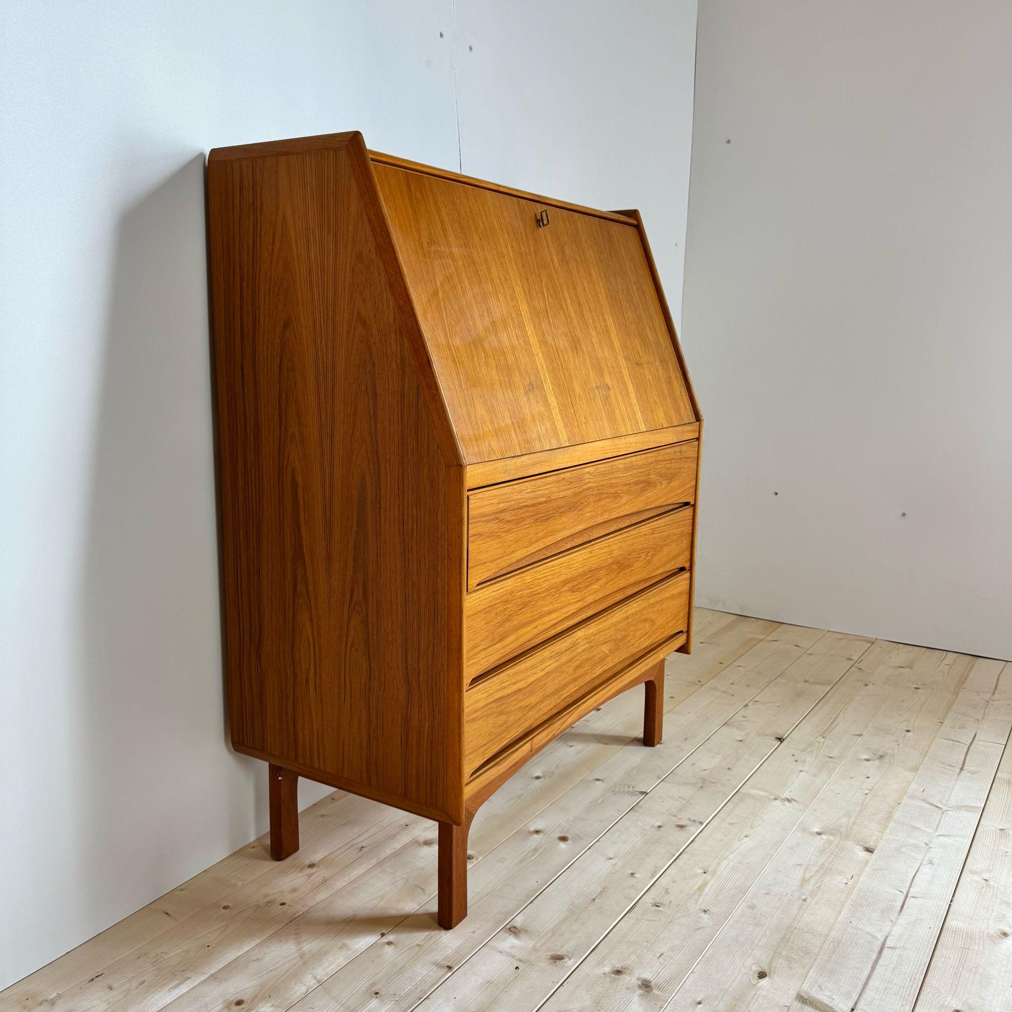Mid-Century moderno Sacrétaires, Bernhard Pedersen & Son, Denmark 1960s
