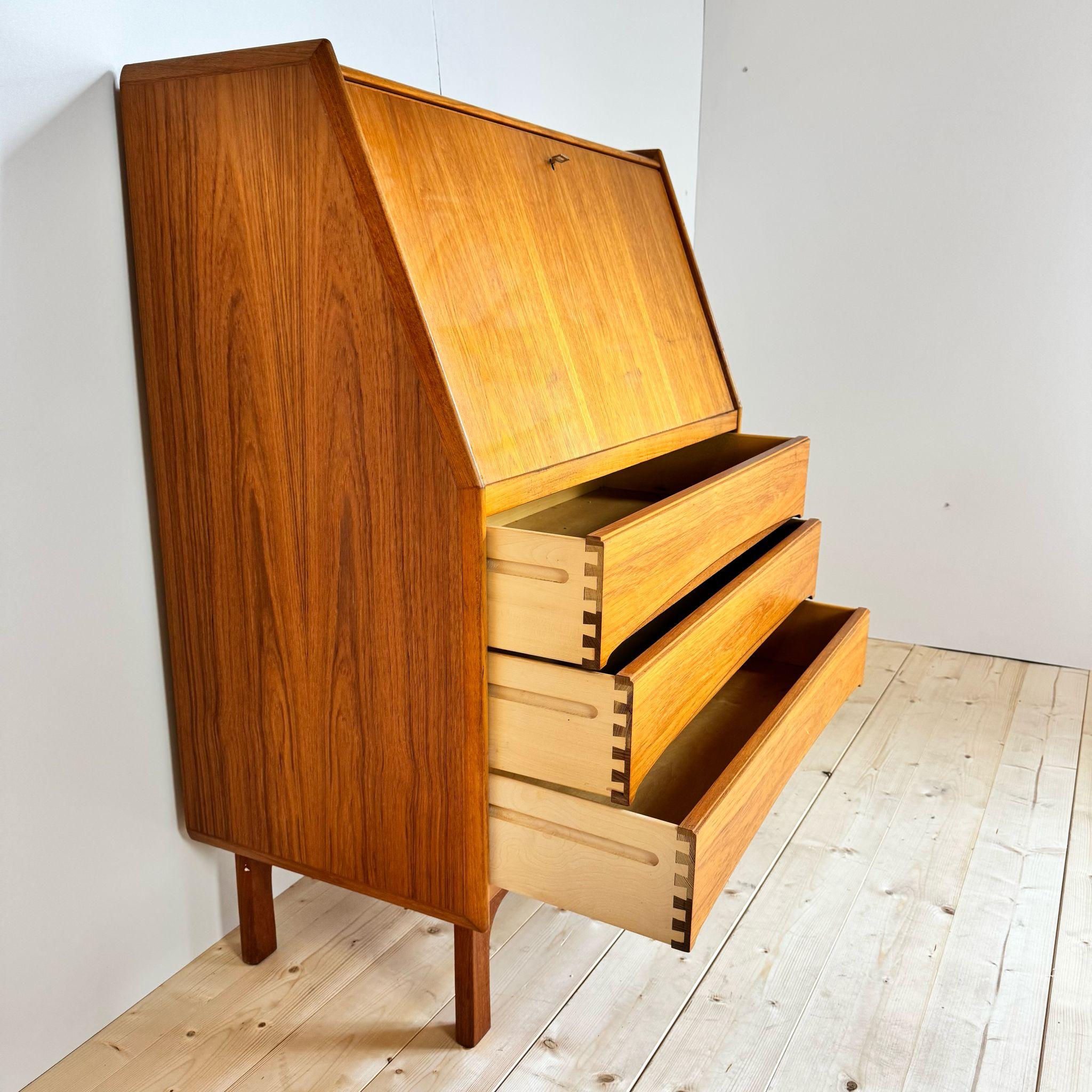Metà XX secolo Sacrétaires, Bernhard Pedersen & Son, Denmark 1960s