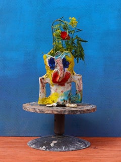 Sad Saddy Einzigartige Keramikvase Kunstwerk Florian Tanzer Vienna Austria