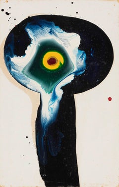 Obra (1963), pintura abstracta de Sadamasa Motonaga