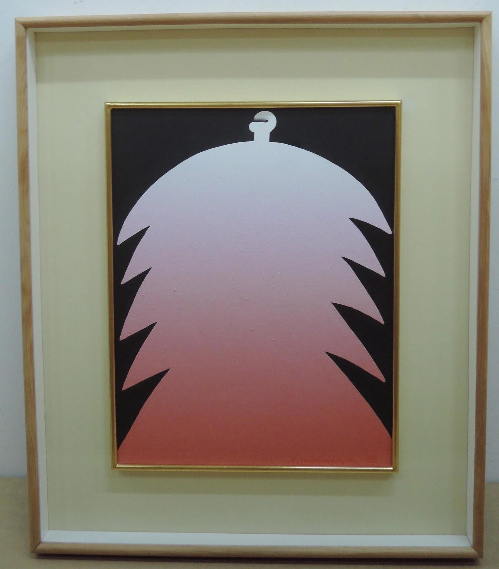 Pure White at Top, 1988 Painting on canvas by Sadamasa Motonaga For Sale 1