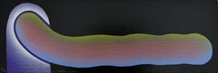 Work, 1970. Acrylic on Canvas painting by Sadamasa Motonaga, signed and dated.