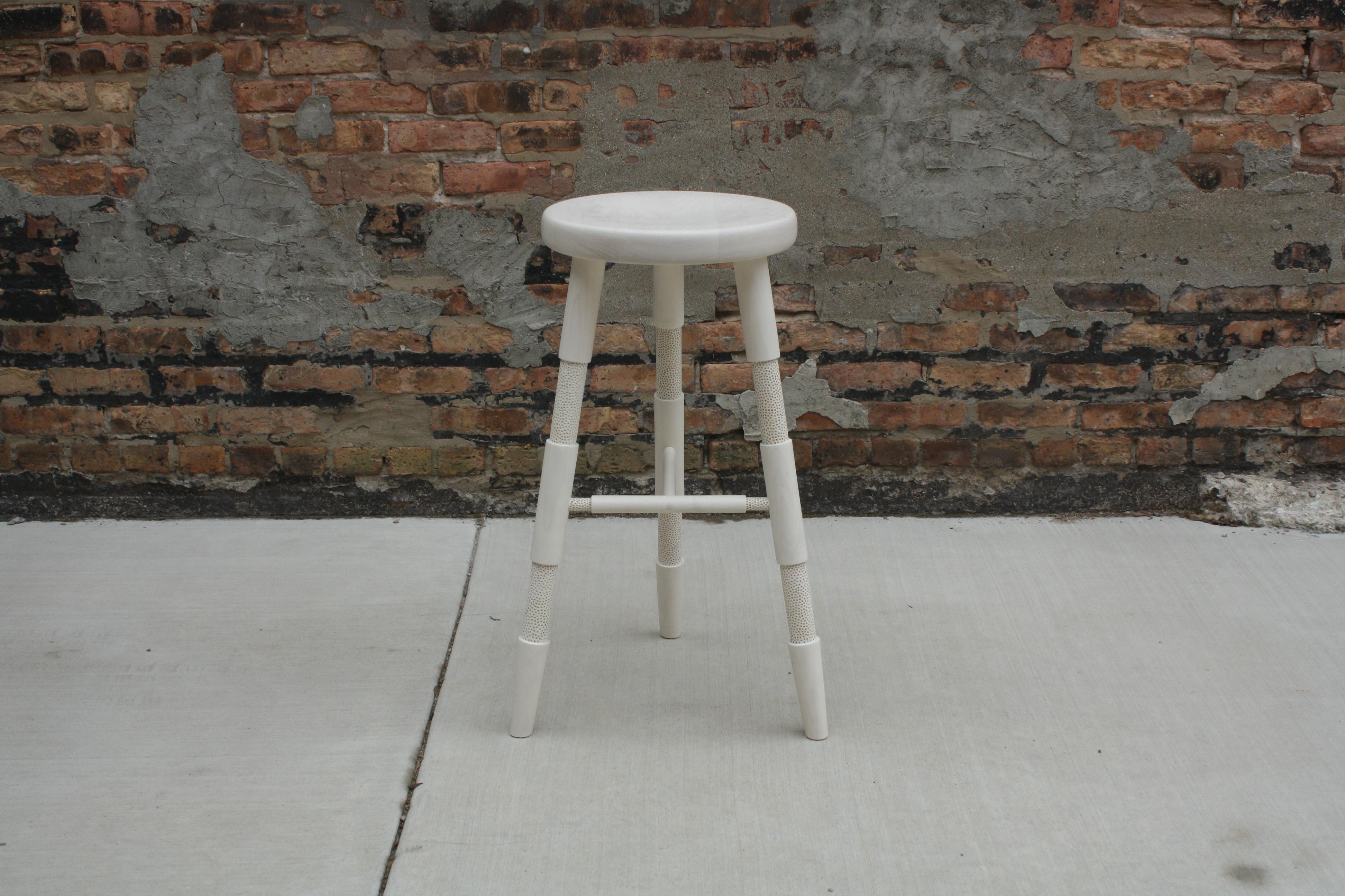 modern wood stool