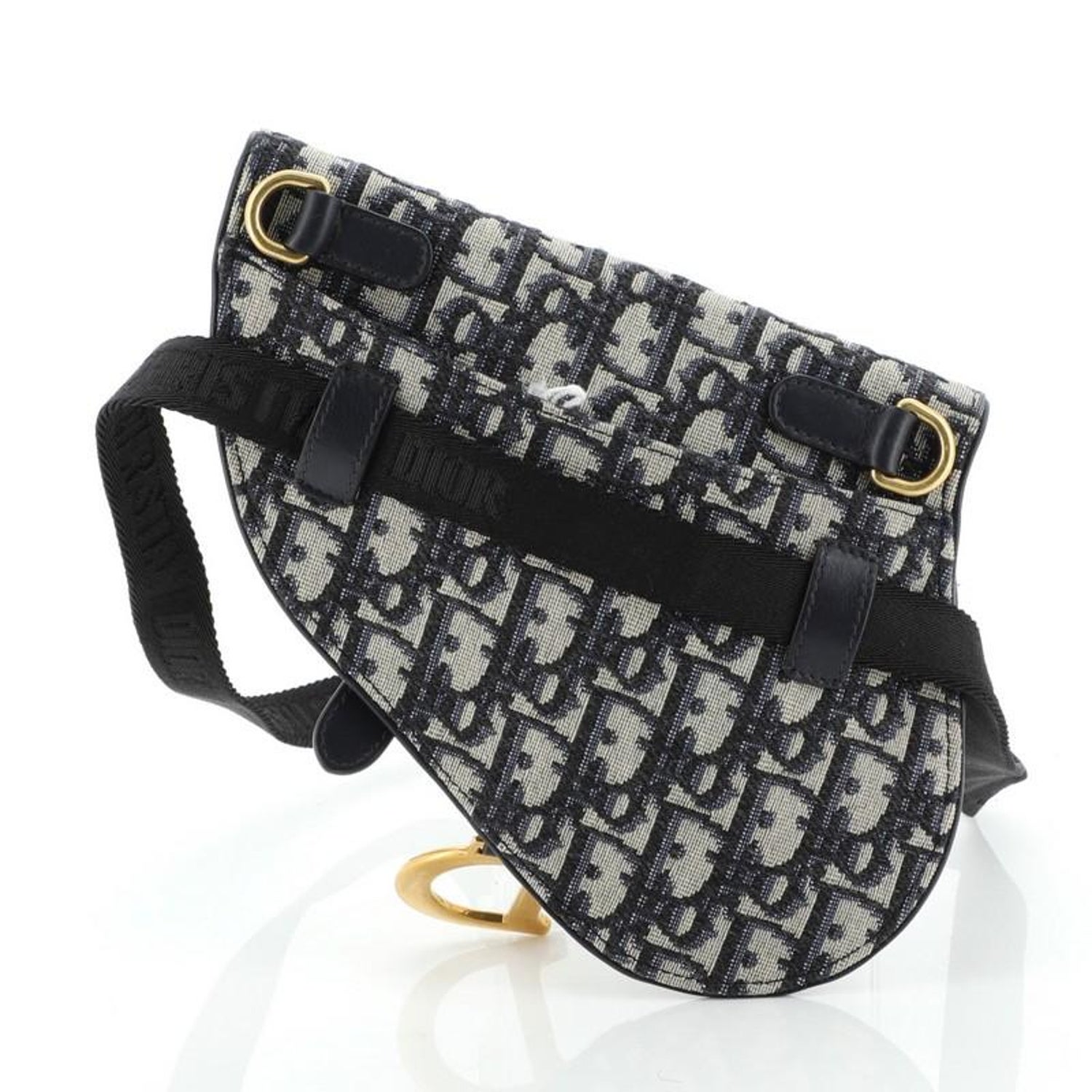 Saddle Belt Bag Oblique Canvas At 1stdibs