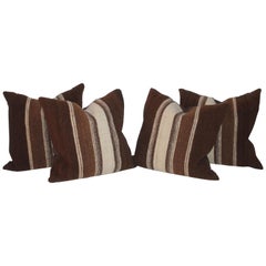 Saddle Blanket Weaving Pillows / Collection of Four