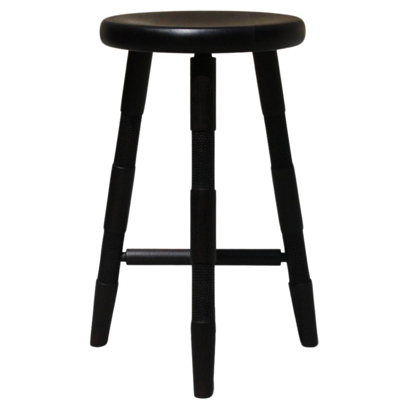 Saddle Counter Stool by Laylo Studio