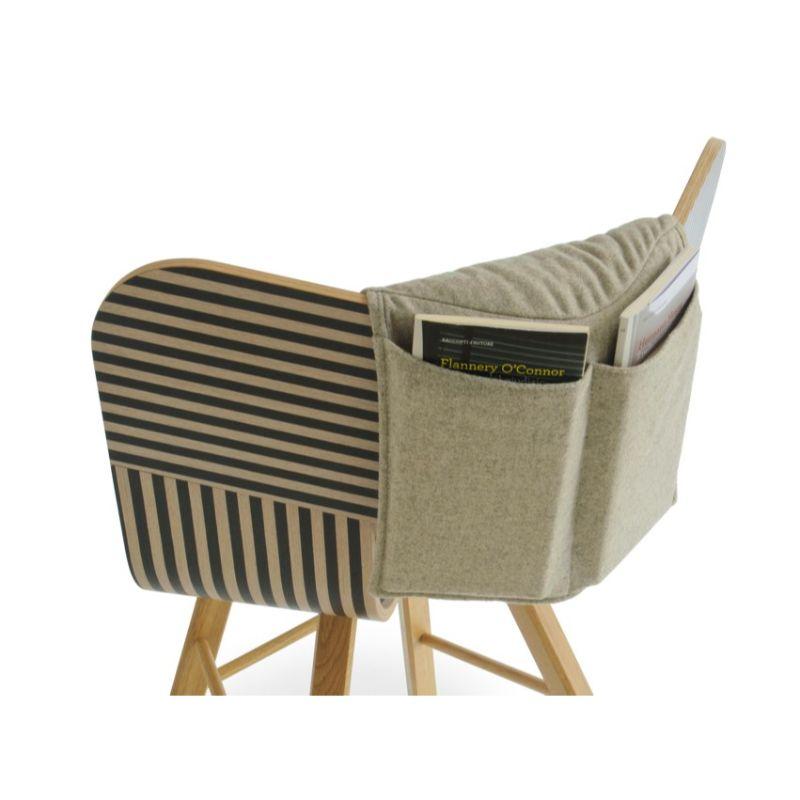 Italian Saddle Cushion, Blu Scuro for Tria Chair by Colé Italia For Sale