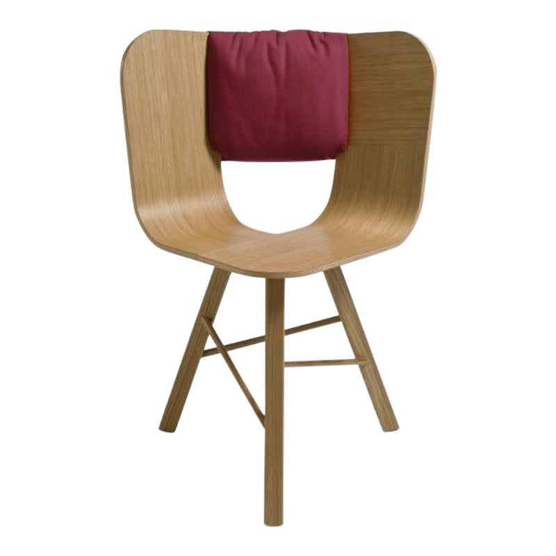 Saddle Cushion, Bordeaux for Tria Chair by Colé Italia