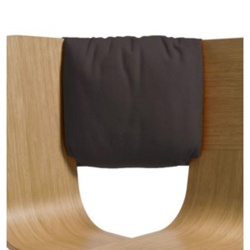 Saddle Cushion, Grigio for Tria Chair by Colé Italia For Sale 4
