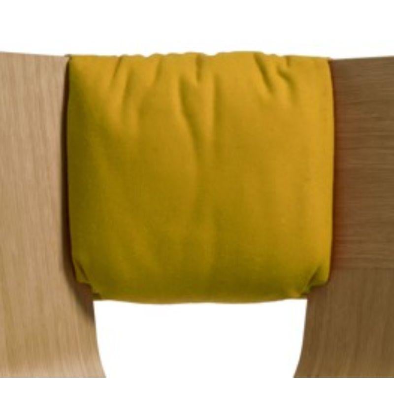 Fabric Saddle Cushion, Grigio for Tria Chair by Colé Italia For Sale