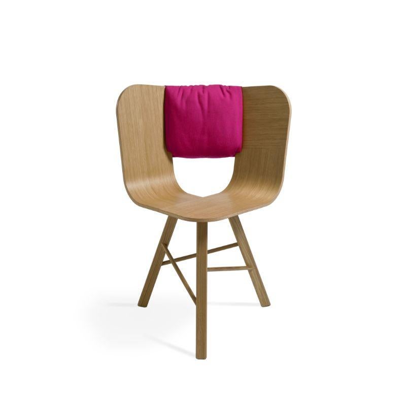 Modern Saddle Cushion, Malva for Tria Chair by Colé Italia For Sale